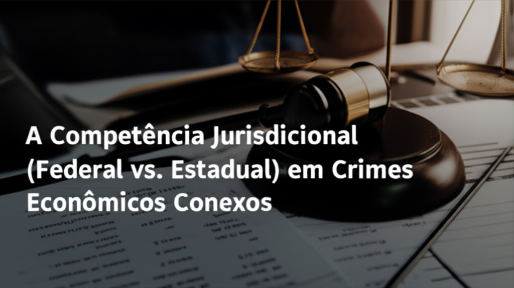 A Competência Jurisdicional (Federal vs. Estadual) em Crimes Econômicos Conexos