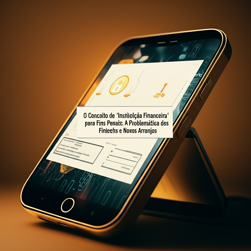 O Conceito de 'Instituição Financeira' para Fins Penais: A Problemática das Fintechs e Novos Arranjos