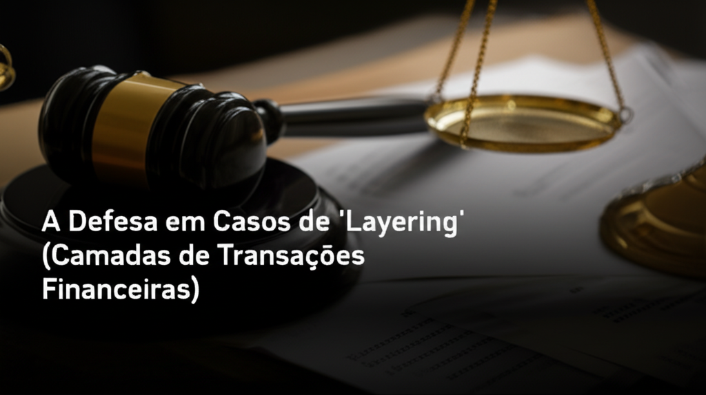 A Defesa em Casos de 'Layering' (Camadas de Transações Financeiras)