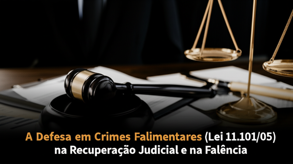 A Defesa em Crimes Falimentares (Lei 11.101/05) na Recuperação Judicial e na Falência