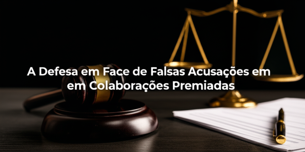 A Defesa em Face de Falsas Acusações em Colaborações Premiadas