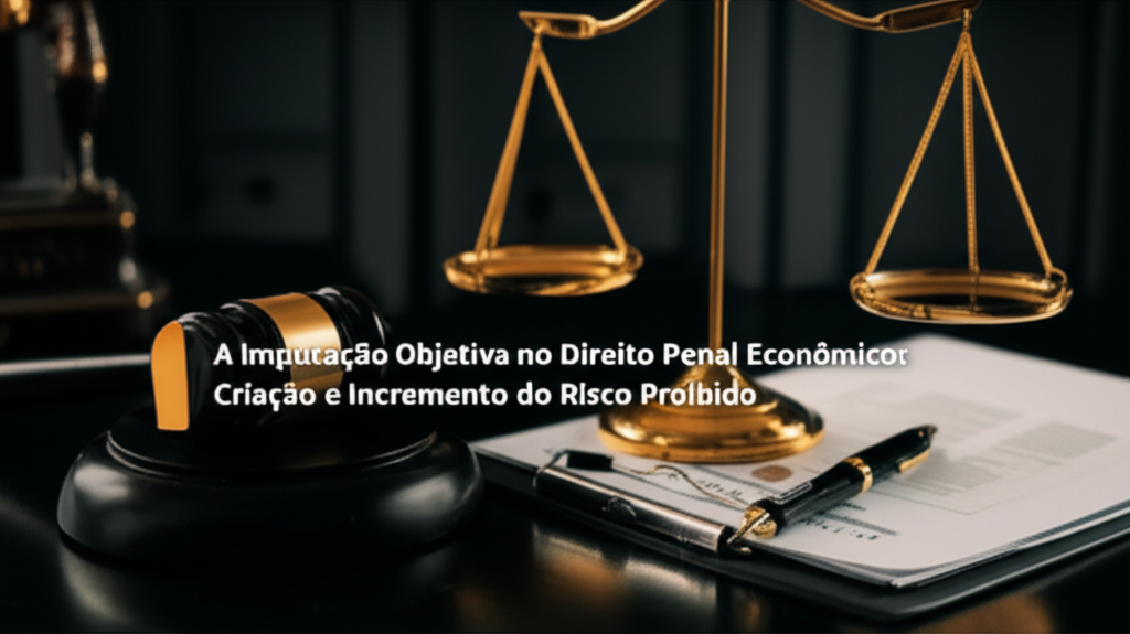 A Imputação Objetiva no Direito Penal Econômico: Criação e Incremento do Risco Proibido