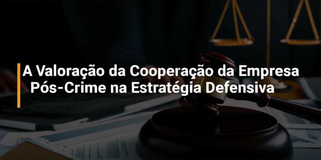 A Valoração da Cooperação da Empresa Pós-Crime na Estratégia Defensiva