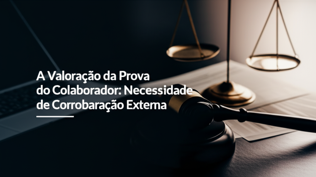 A Valoração da Prova do Colaborador: Necessidade de Corroboração Externa
