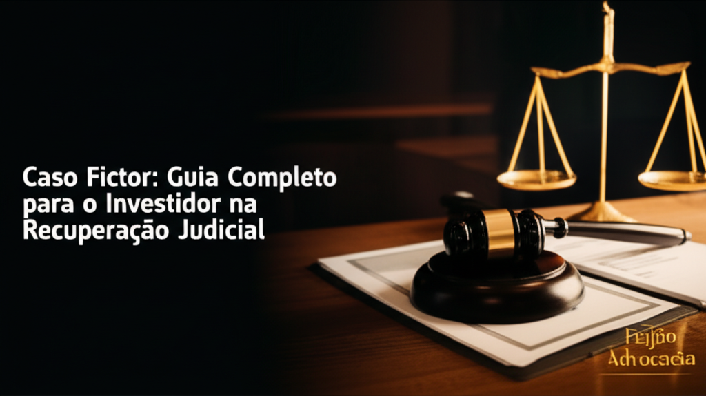 Caso Fictor: Guia Completo para o Investidor na Recuperação Judicial