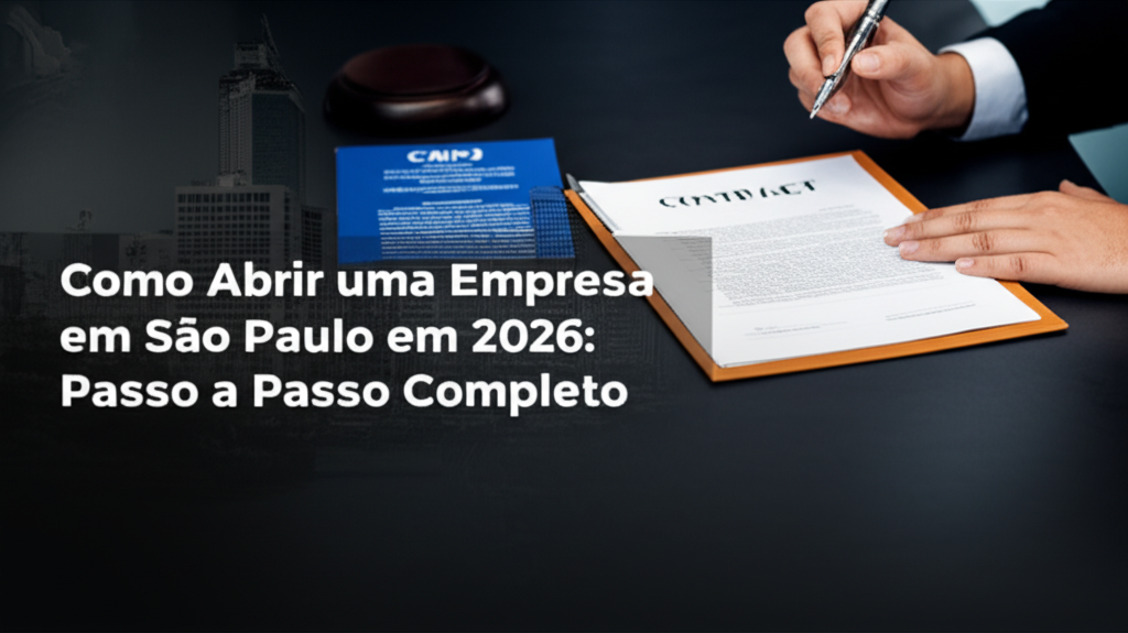 Como Abrir uma Empresa em São Paulo em 2026: Passo a Passo Completo