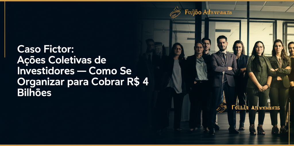 Caso Fictor: Ações Coletivas de Investidores — Como Se Organizar para Cobrar R$ 4 Bilhões